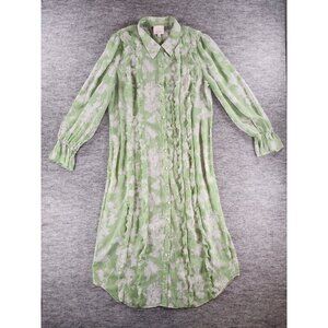 Cinq à Sept estelle floral print long sleeve dress Size 12